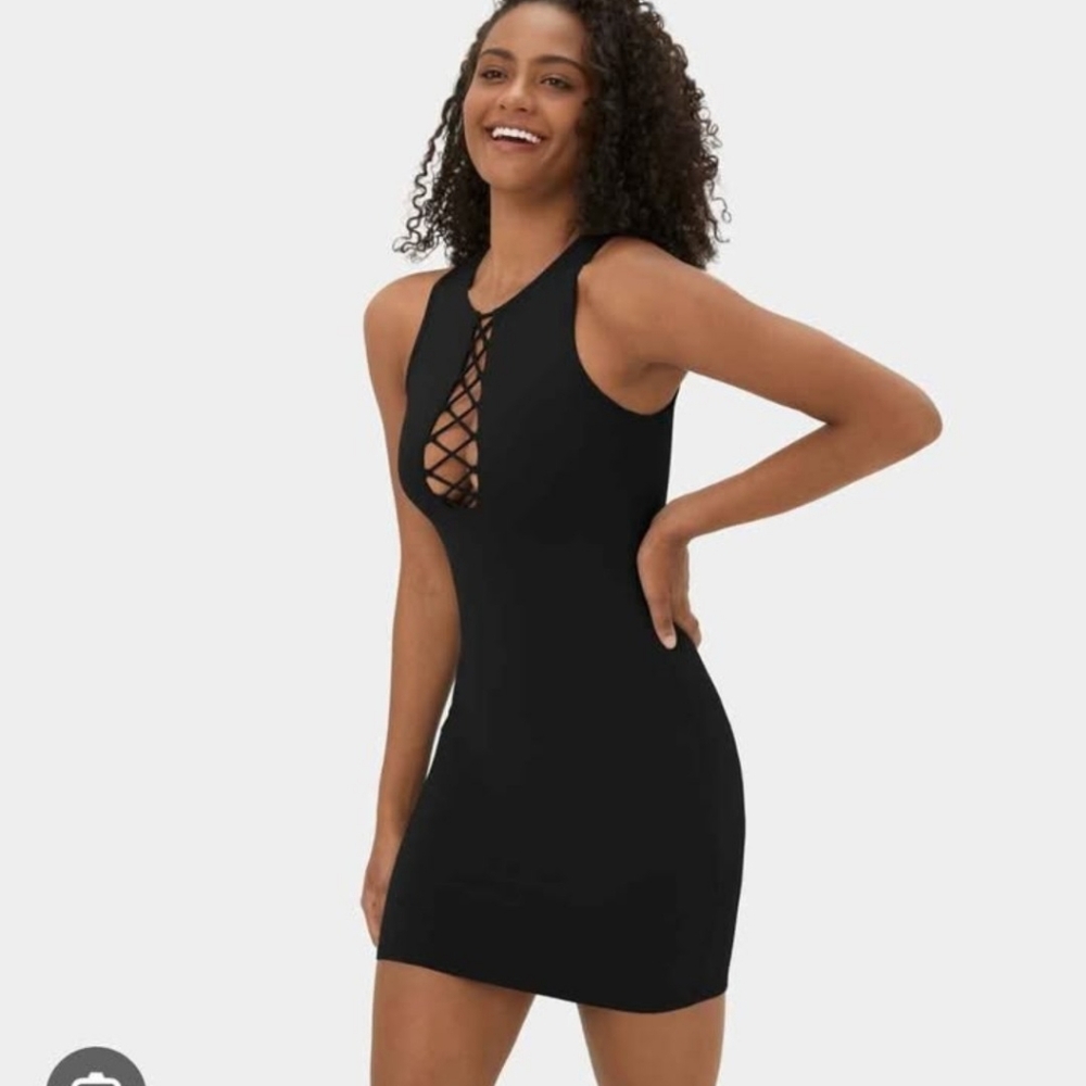 Halara Black Cutout Dress
